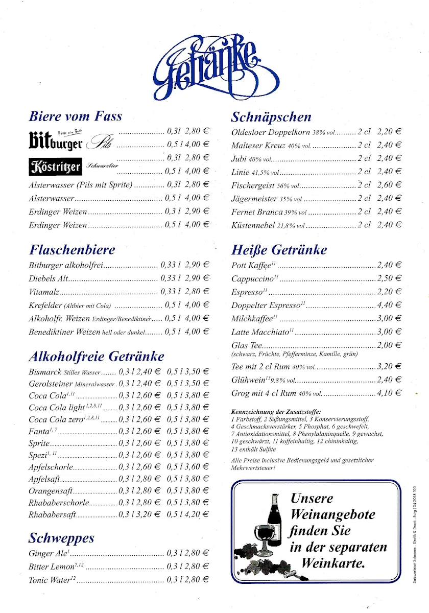 Speisekarte photo 1