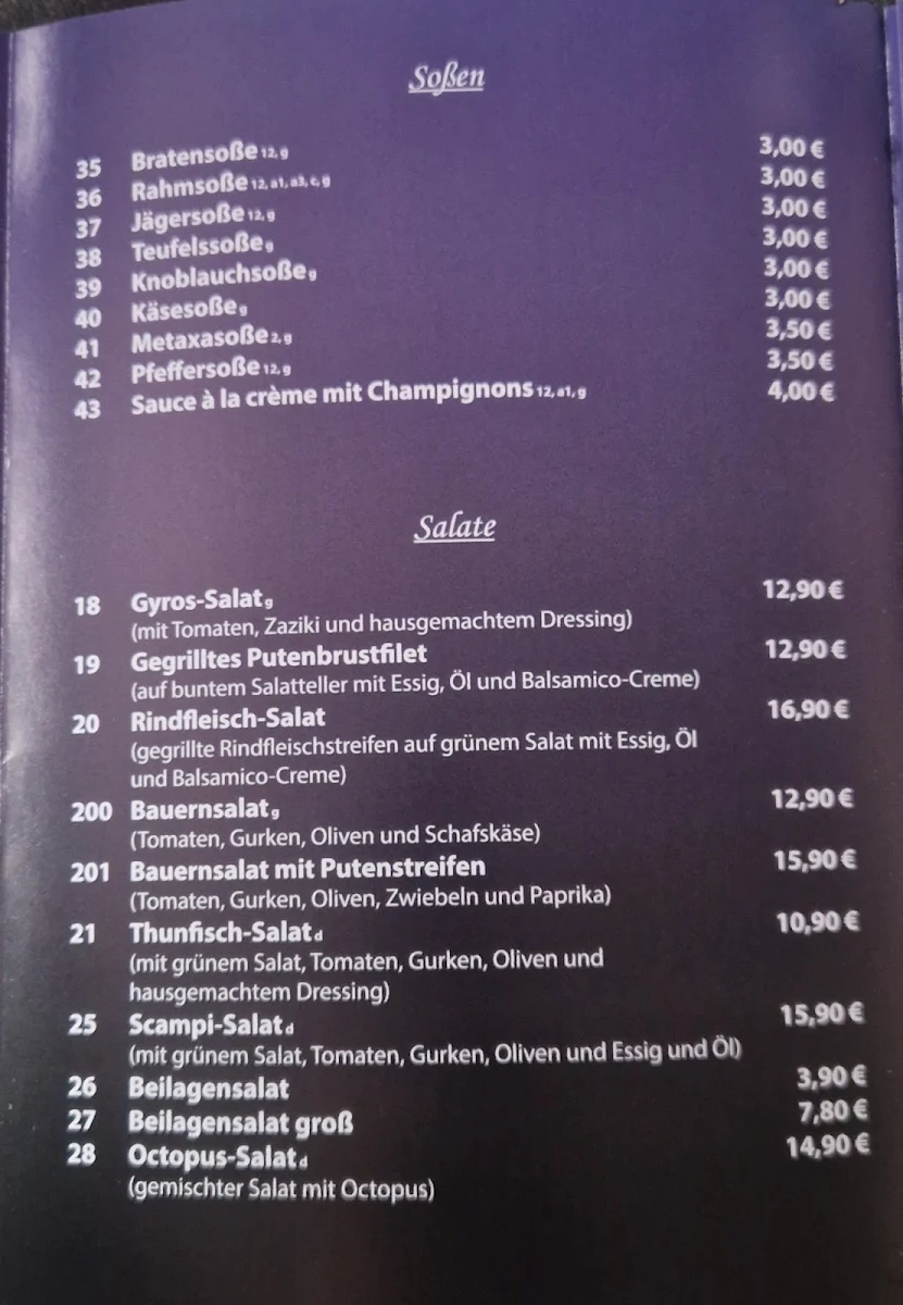 Speisekarte photo 4