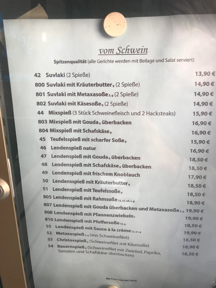 Speisekarte photo 6