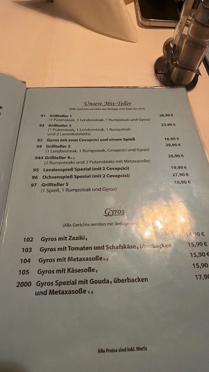 Speisekarte photo 7