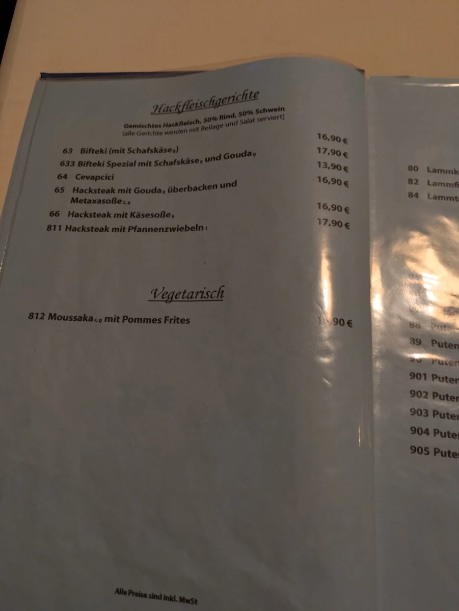 Speisekarte photo 9