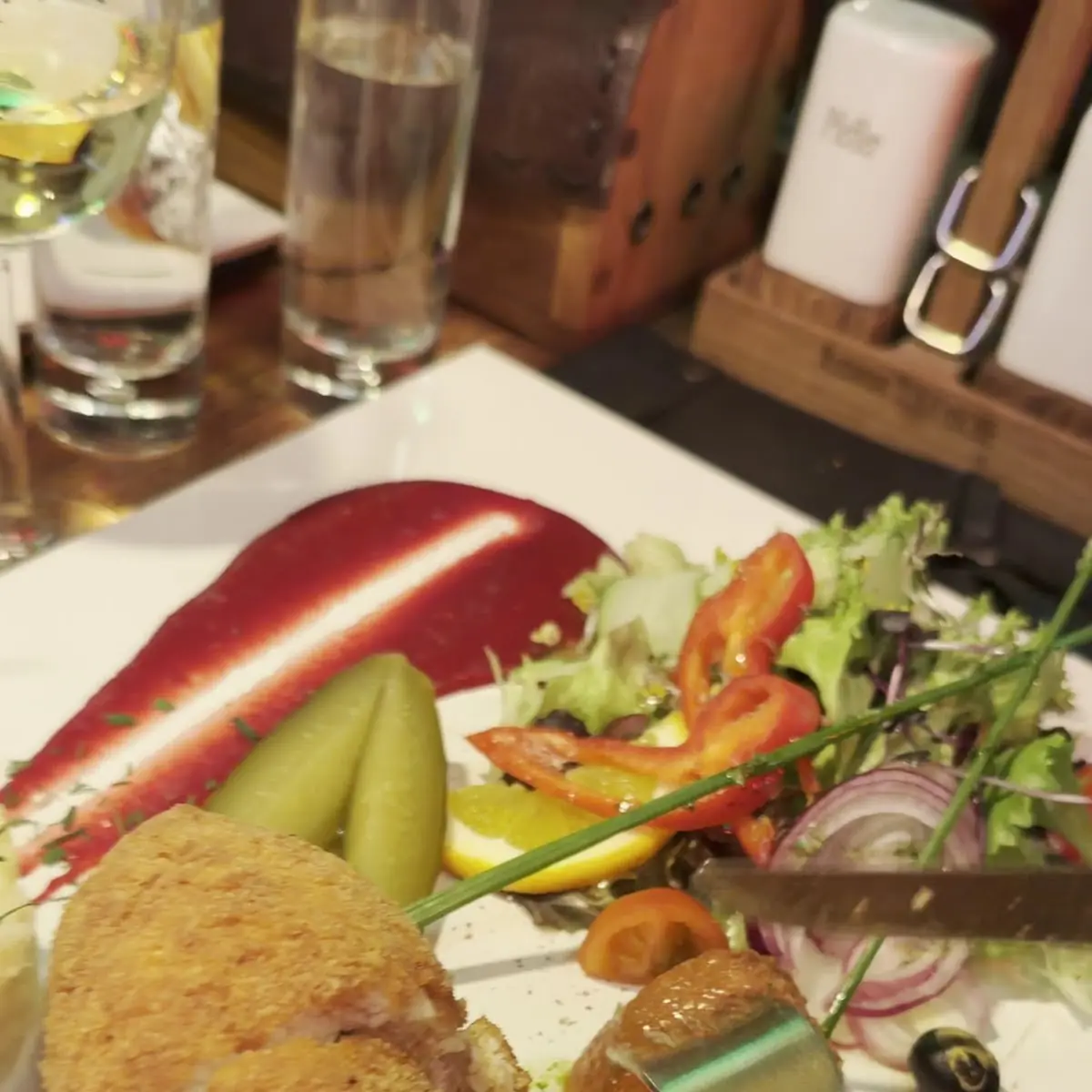 Essen und Trinken, Restaurant Teigtasche