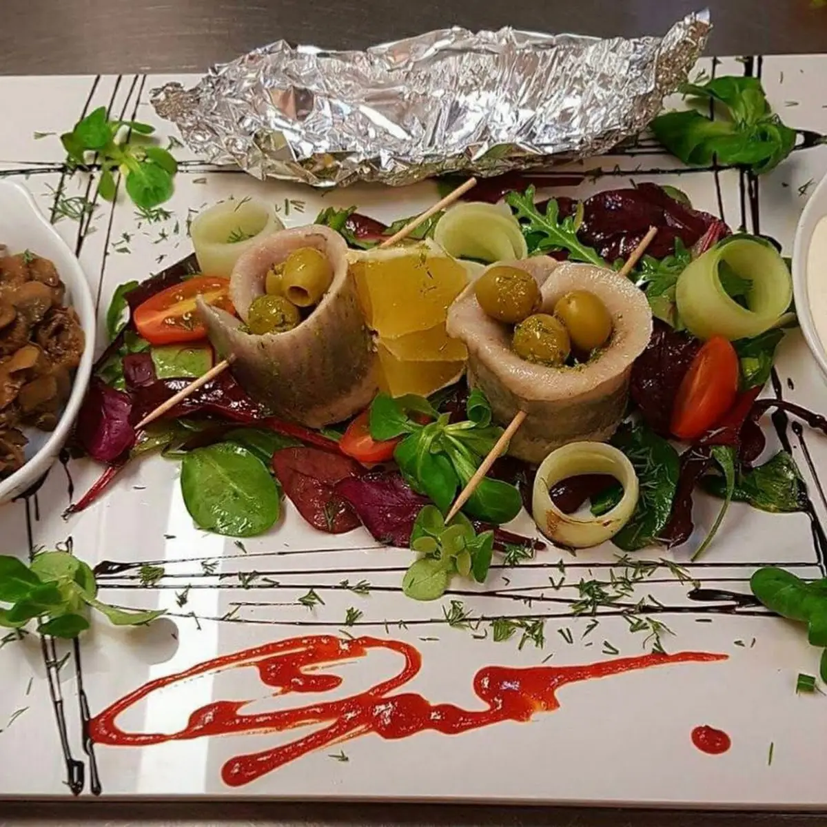 Essen und Trinken, Restaurant Teigtasche