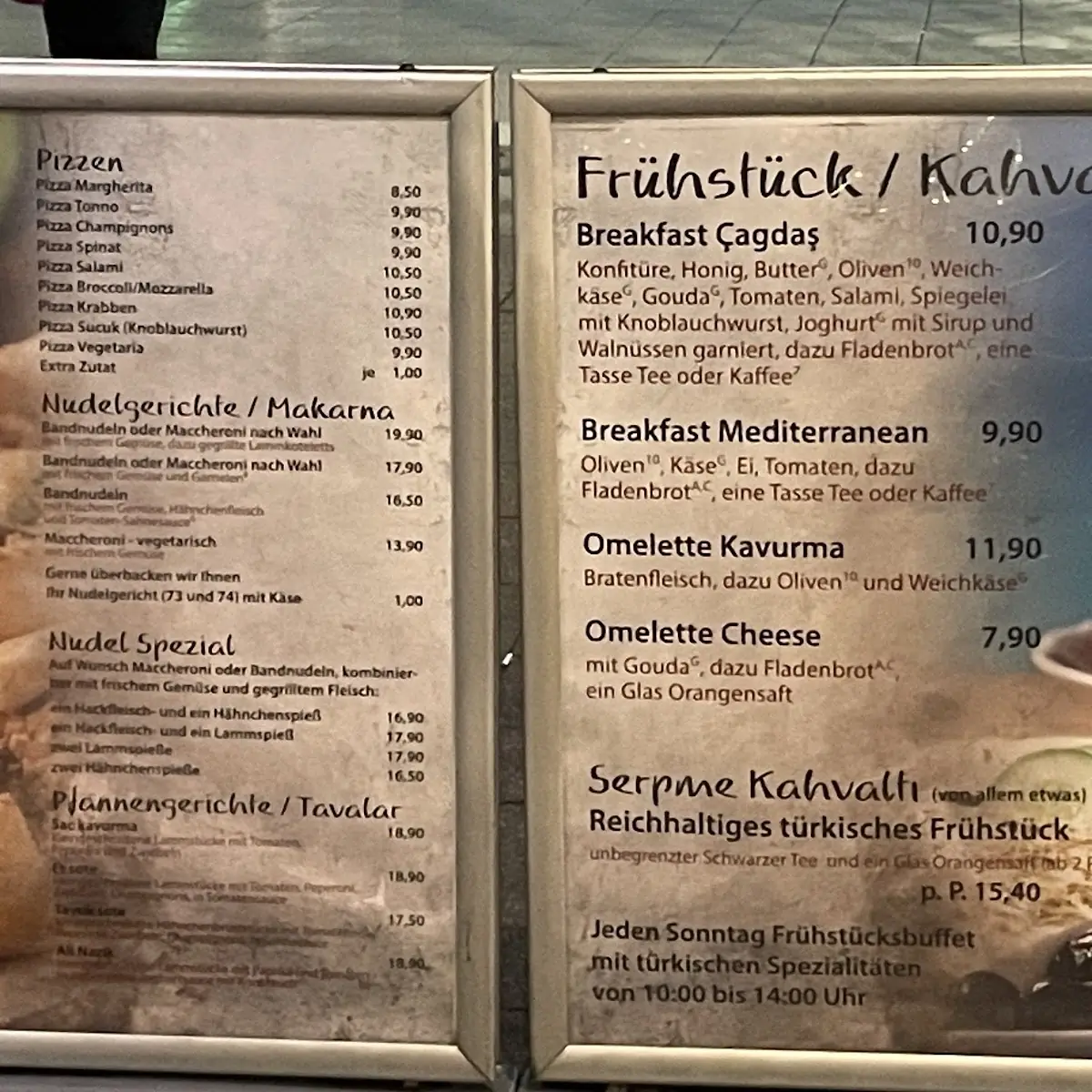 Speisekarte photo 1