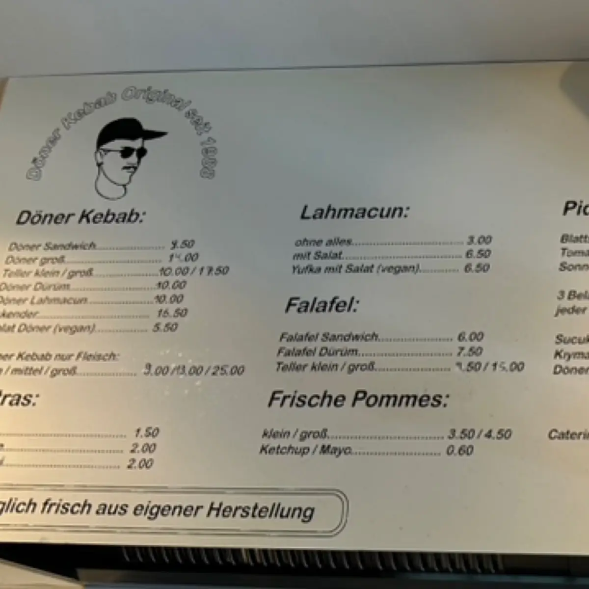 Speisekarte photo 4