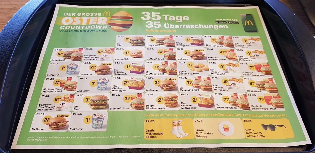 Speisekarte photo 1