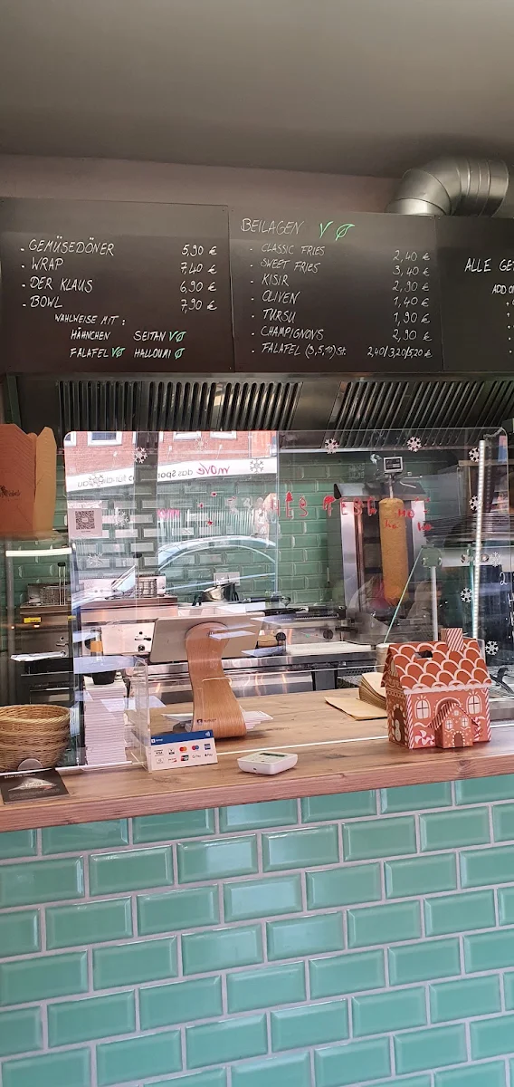 Speisekarte, Klaus Kebab