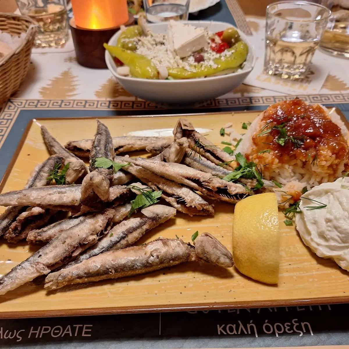 Essen und Trinken, Restaurant Mykonos