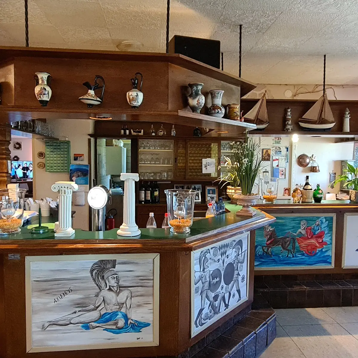 Atmosphäre, Restaurant Mykonos