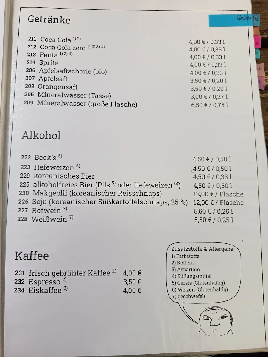 Speisekarte photo 1