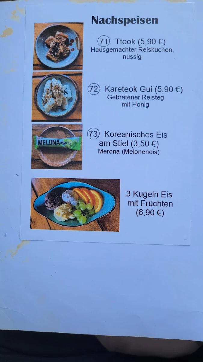 Speisekarte photo 9