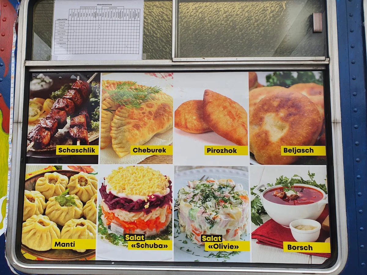 Speisekarte, Schaschlik Speyer