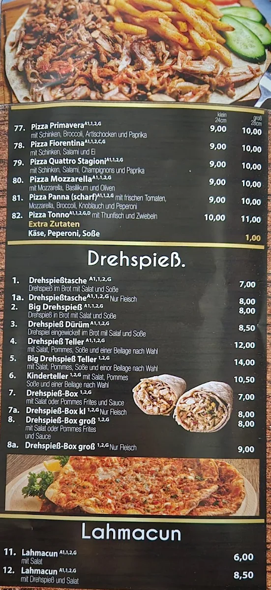 Speisekarte photo 1