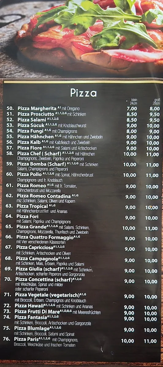 Speisekarte photo 2