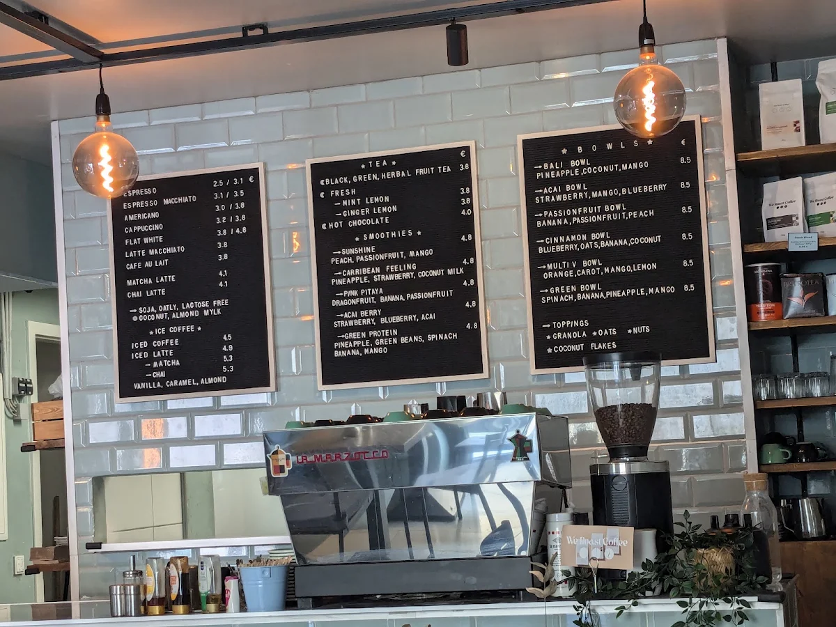 Speisekarte, Wall Coffee