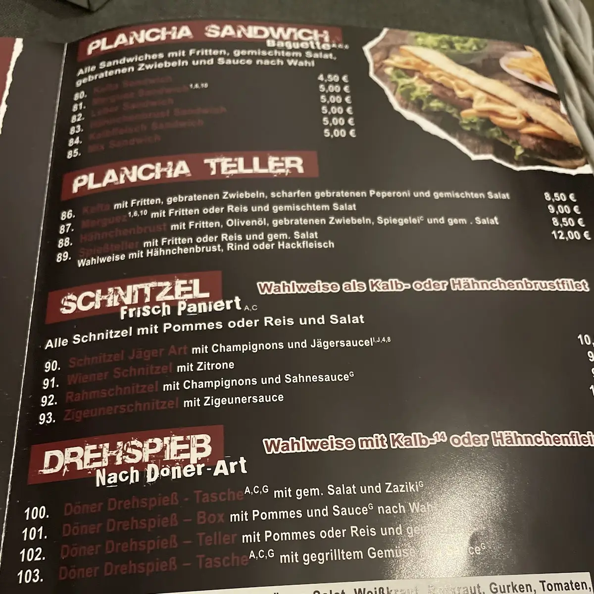 Speisekarte photo 9