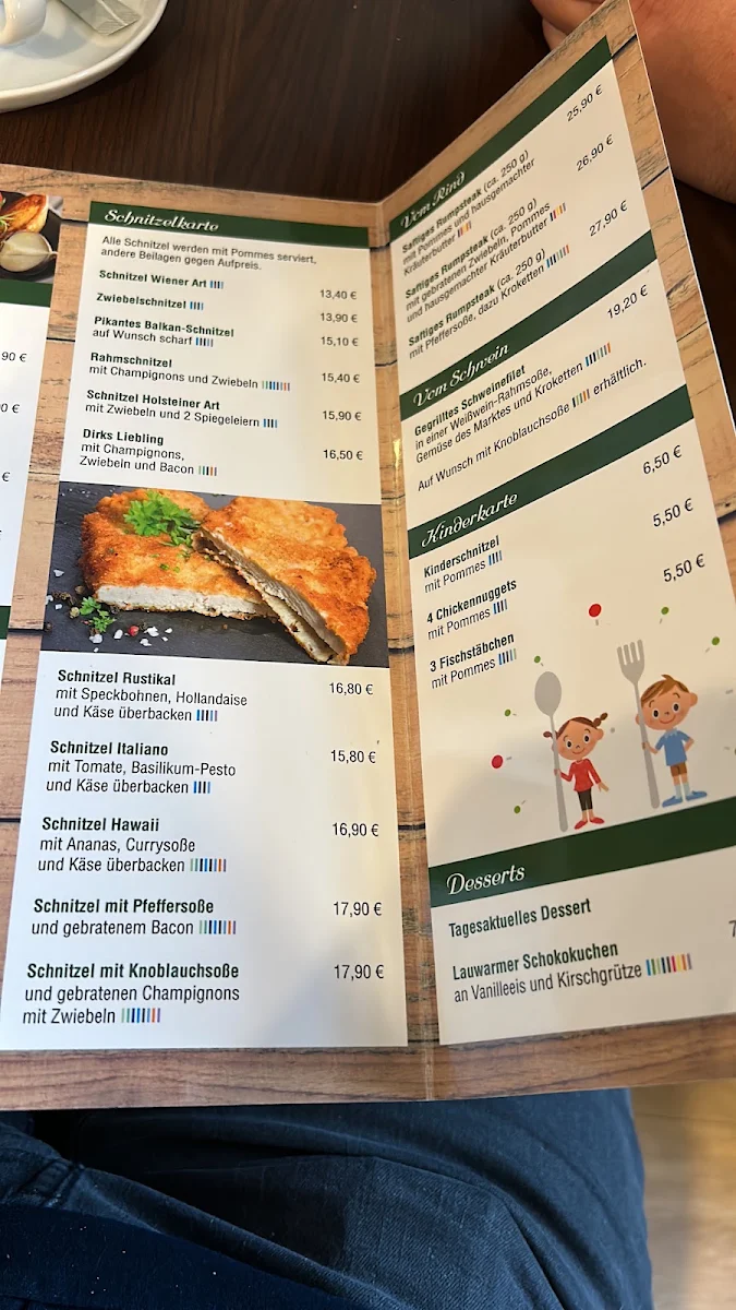 Speisekarte, Strauch´s Stadtoldendorf