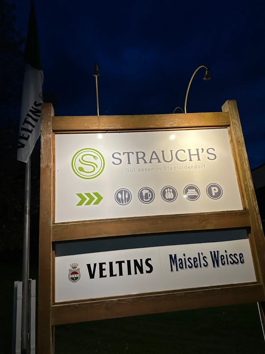 Speisekarte, Strauch´s Stadtoldendorf