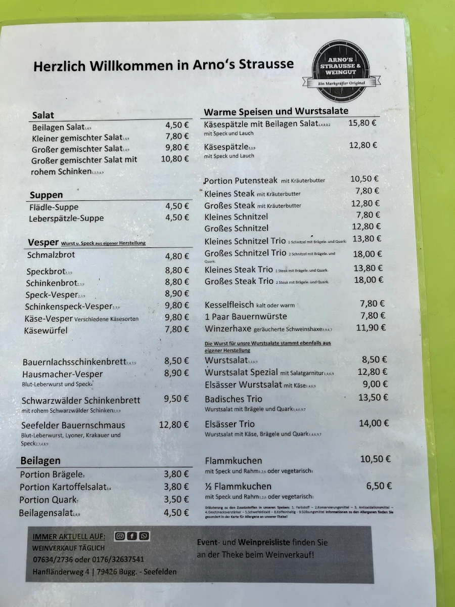 Speisekarte photo 9