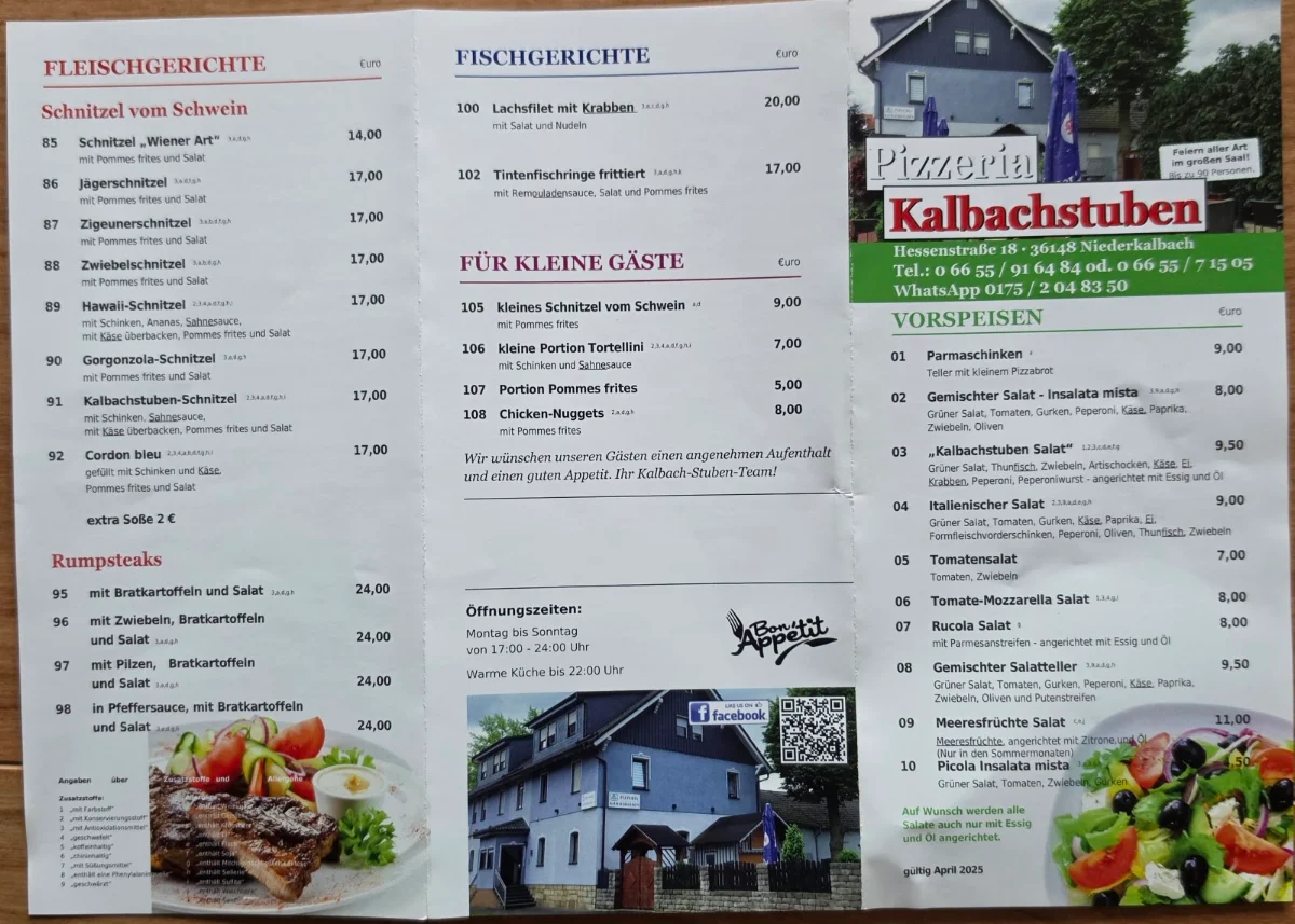 Speisekarte photo 2
