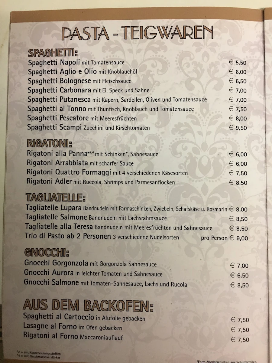 Speisekarte photo 5