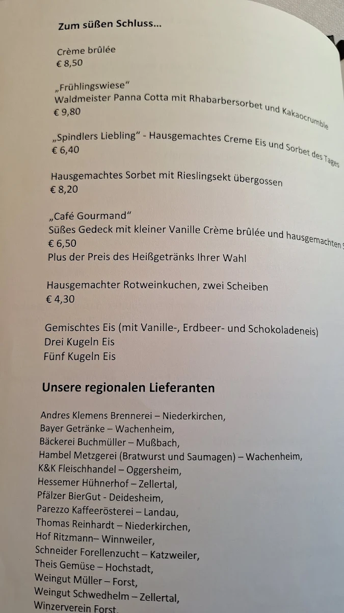 Speisekarte photo 1