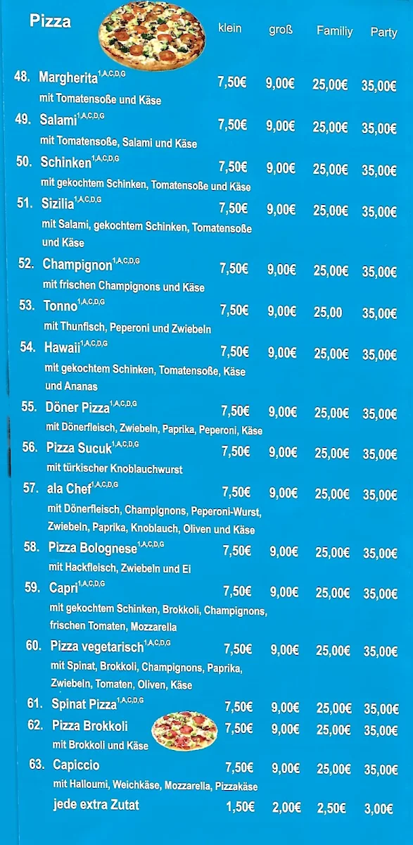 Speisekarte photo 1