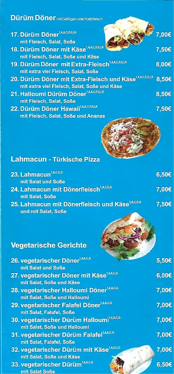 Speisekarte photo 2