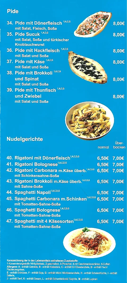 Speisekarte photo 3