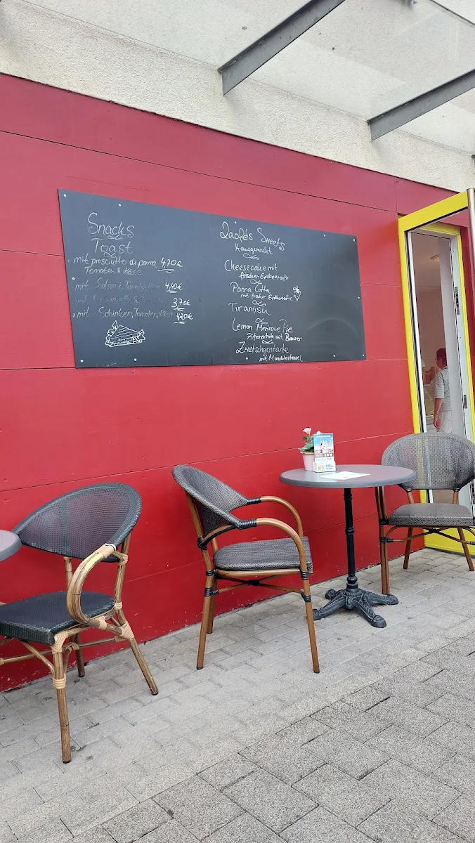 Speisekarte, Eiscafé Laofe
