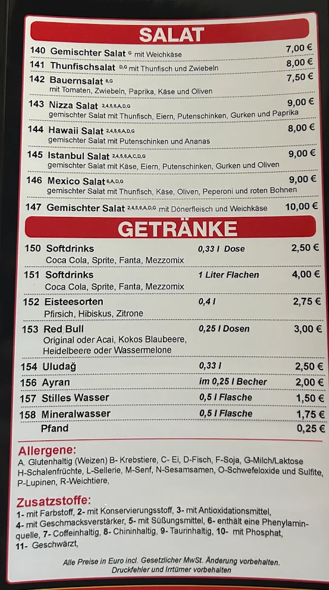 Speisekarte photo 1