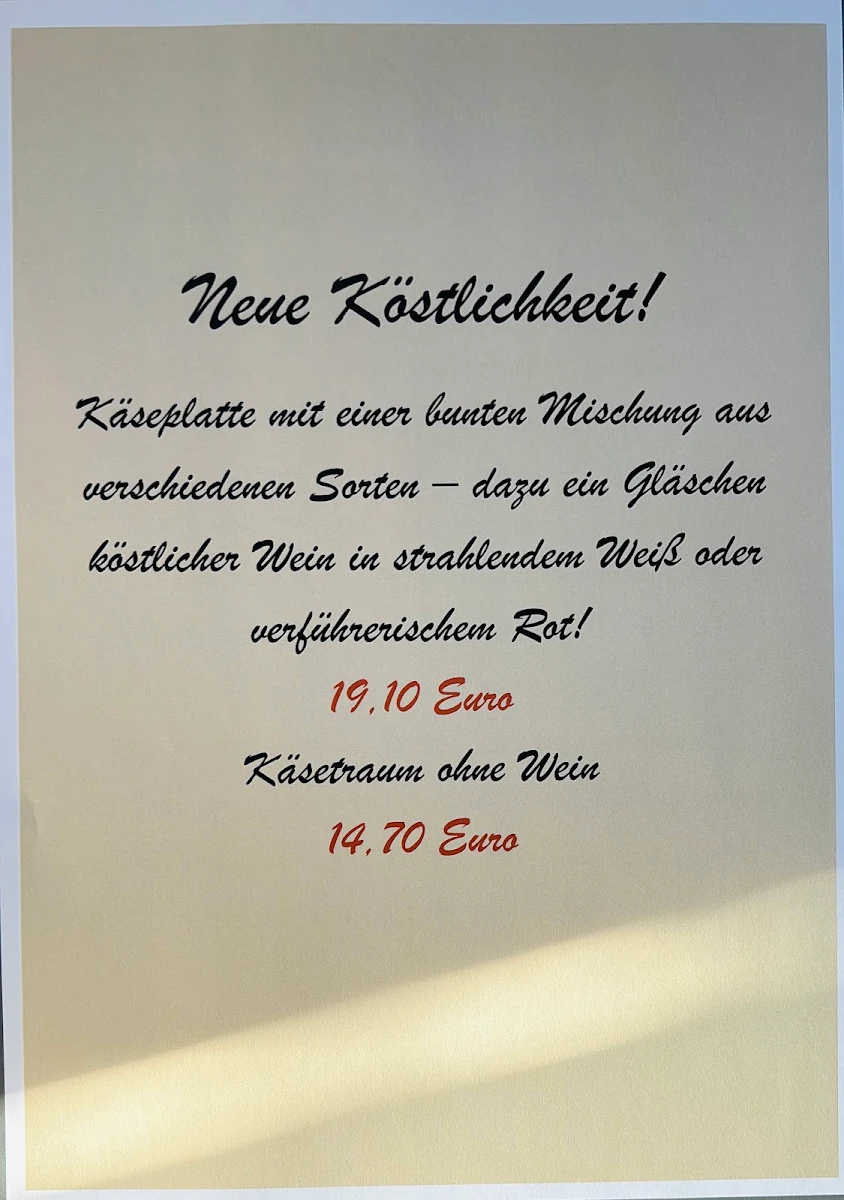 Speisekarte, Presso Cafe & Lounge