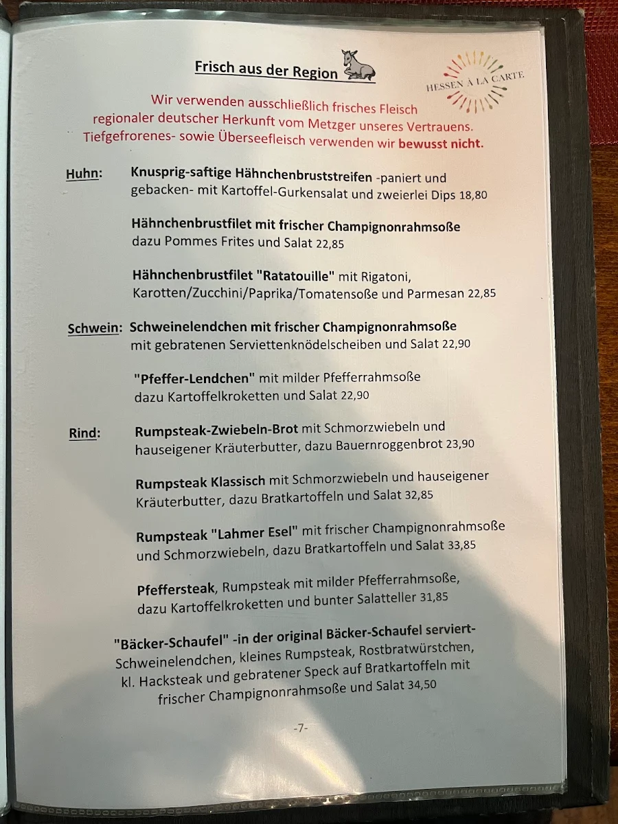 Speisekarte photo 4
