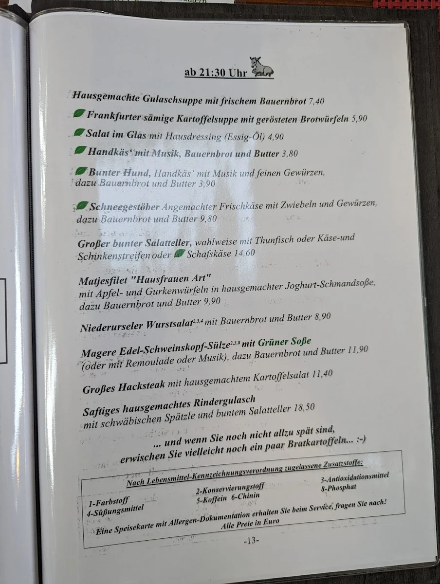 Speisekarte photo 9