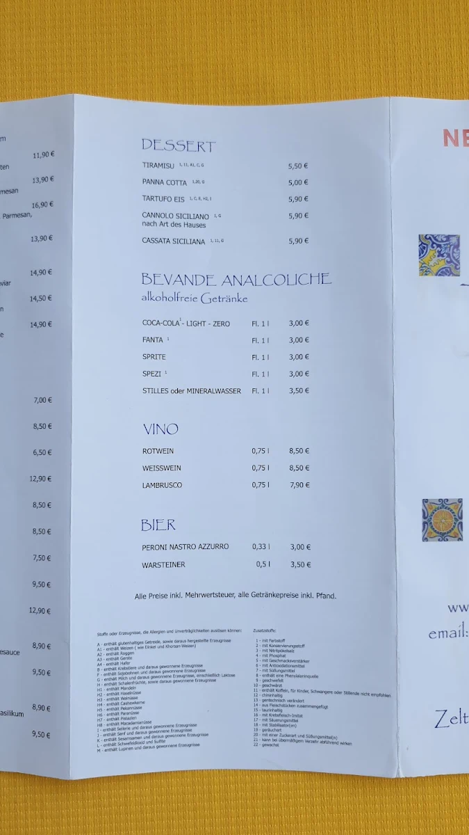 Speisekarte photo 7