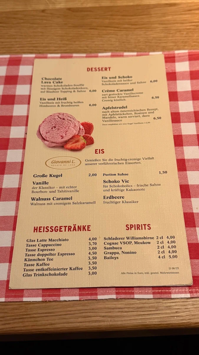 Speisekarte photo 1