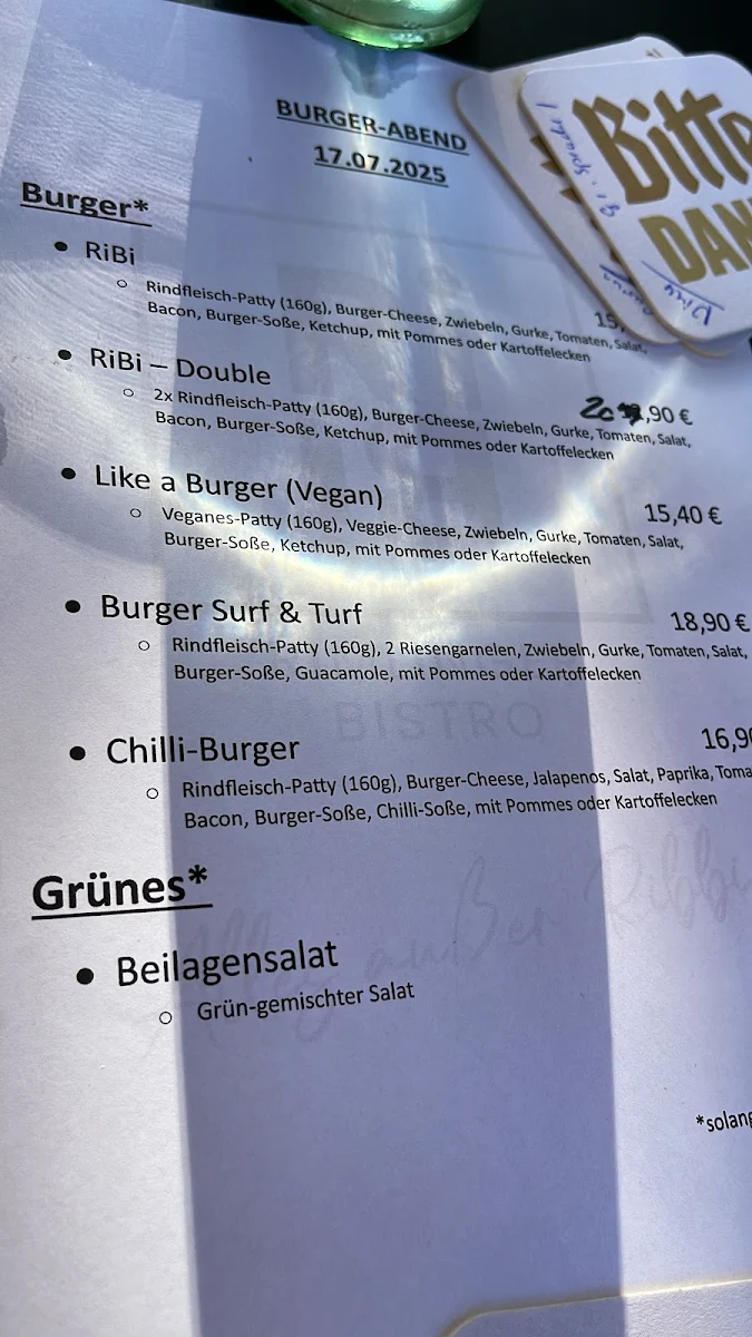 Speisekarte photo 1