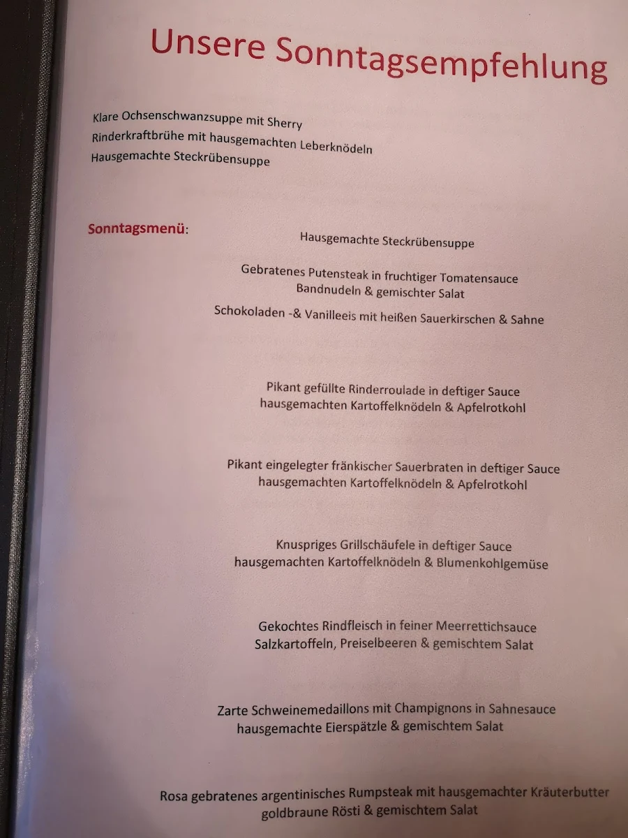 Speisekarte photo 2