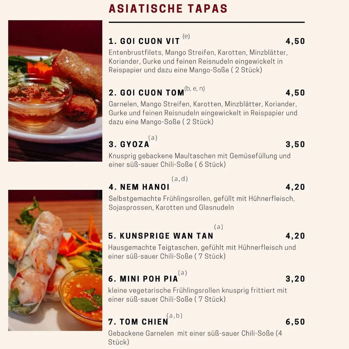 Speisekarte photo 2