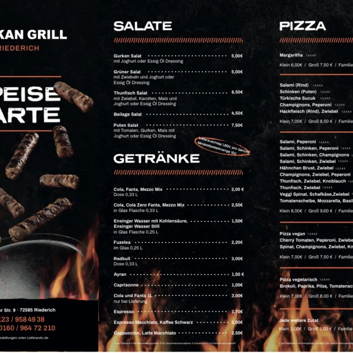 Speisekarte photo 2