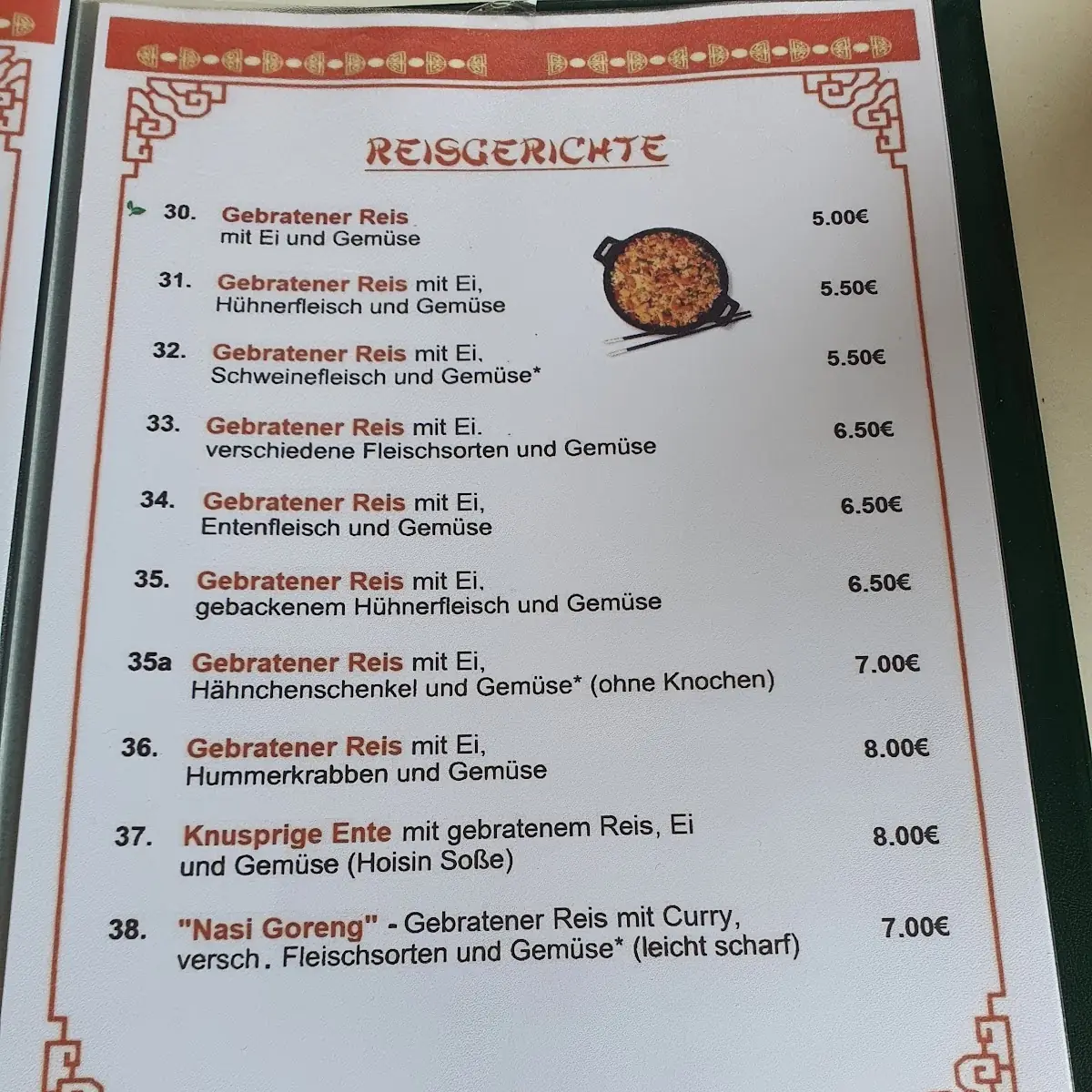 Speisekarte photo 7