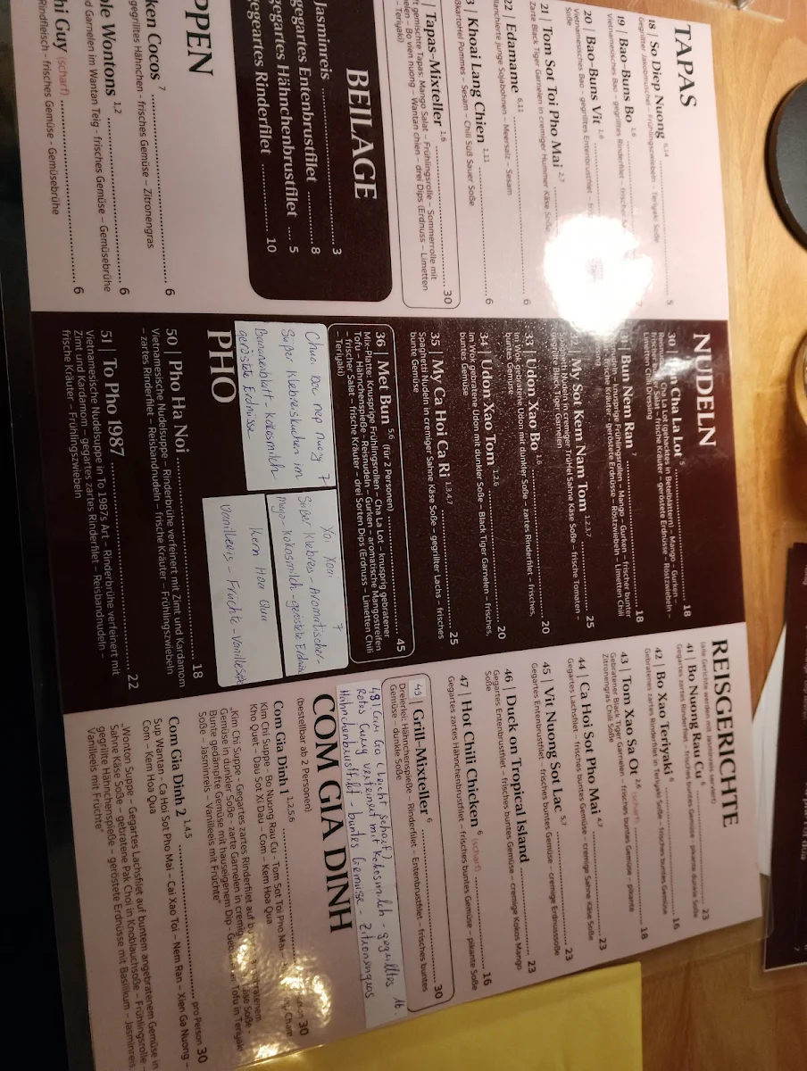Speisekarte photo 1