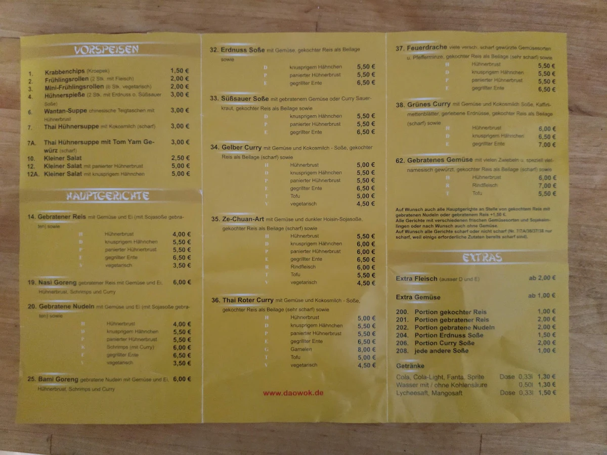 Speisekarte photo 8