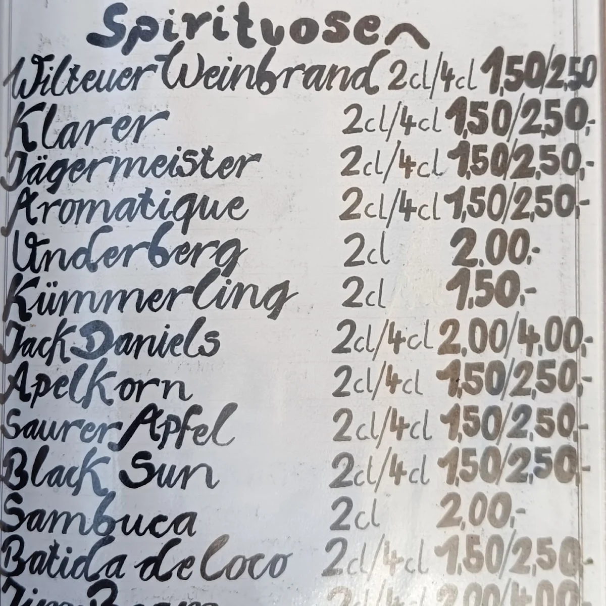 Speisekarte photo 3