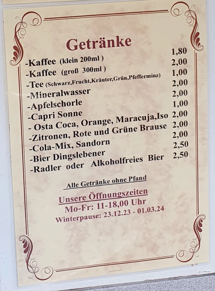 Speisekarte photo 1