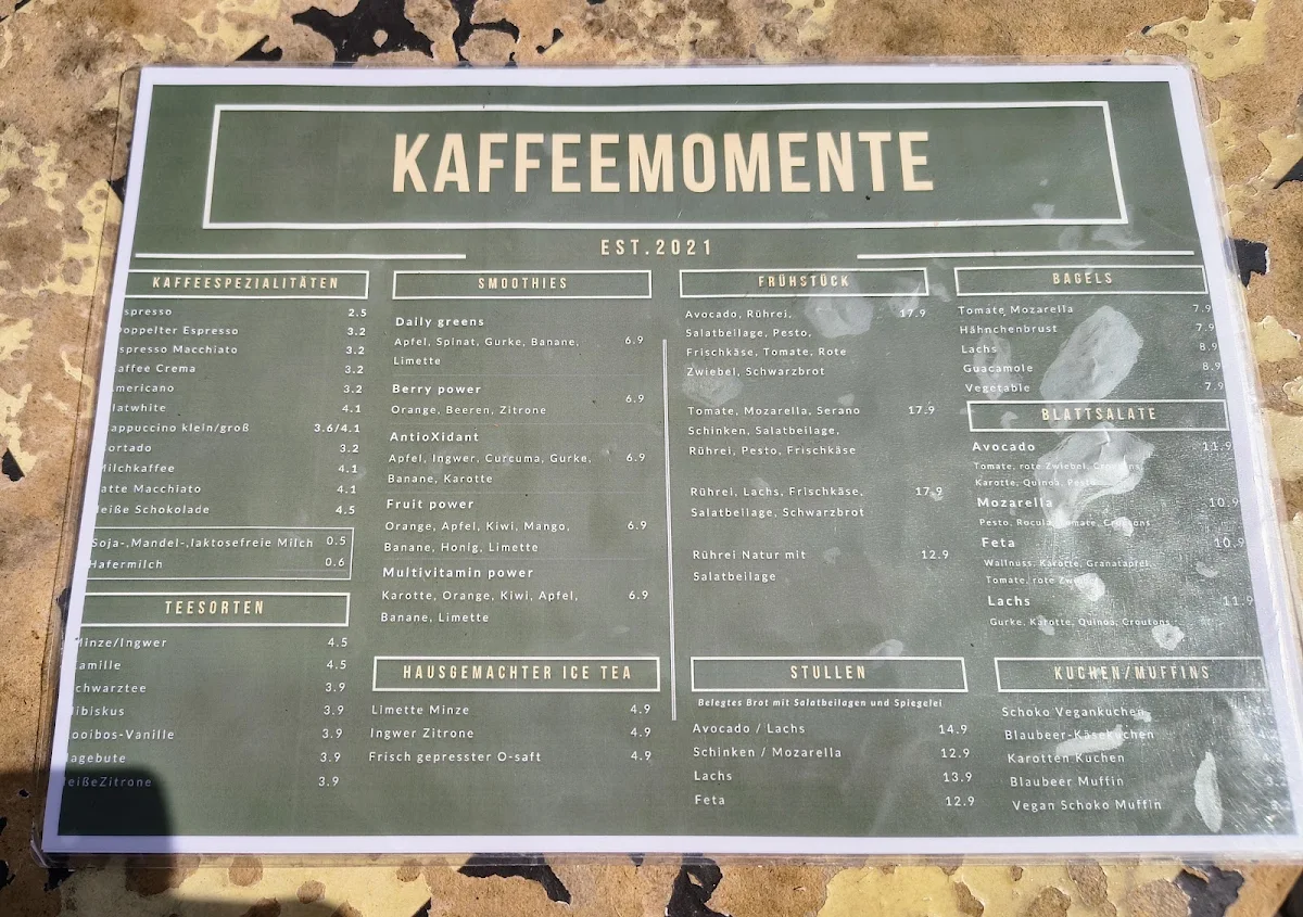 Speisekarte photo 6