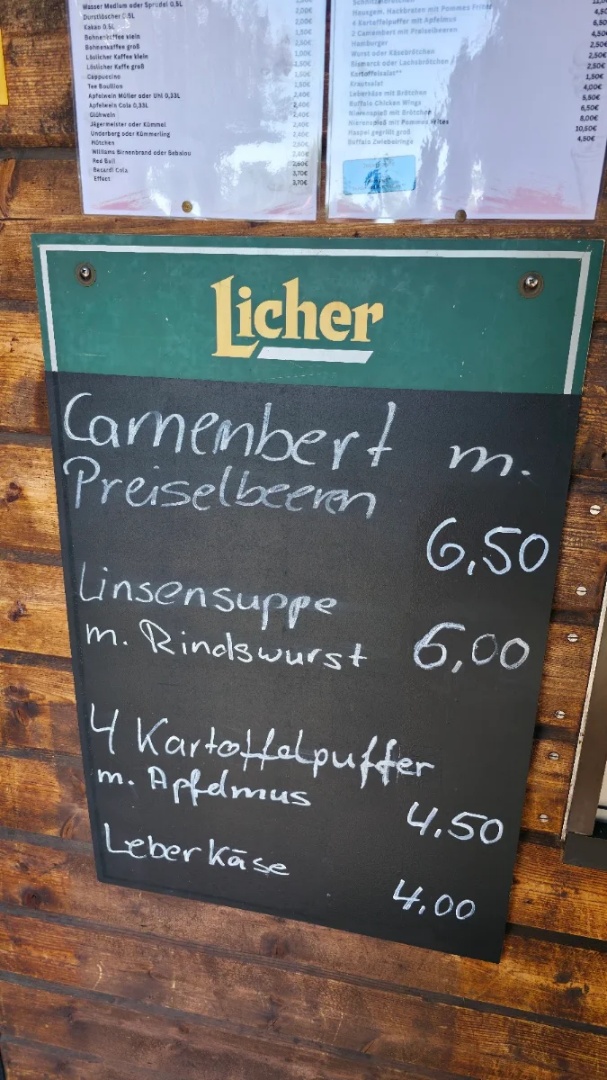 Speisekarte, Sandra Zinsheimer Imbiss
