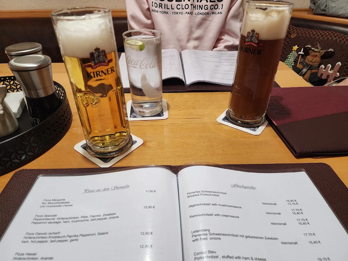 Speisekarte, Restaurant "Zum Stern"