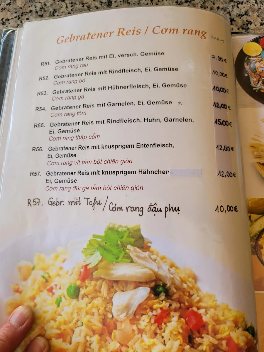 Speisekarte, Tôm Tôm Quán