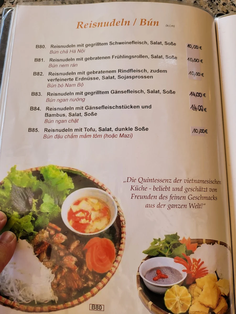 Speisekarte, Tôm Tôm Quán
